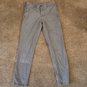 Old Navy Men's Light Gray Chinos